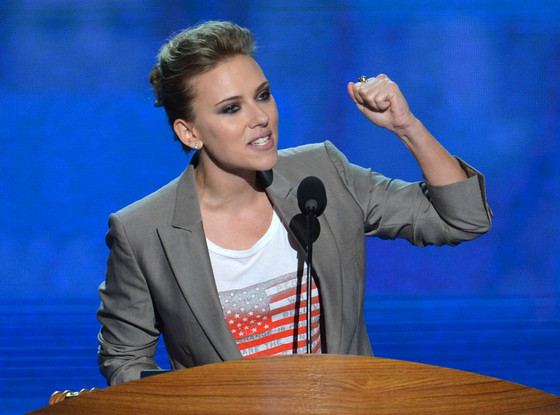 Scarlett Johansson, Democratic National Convention Scarlett Johansson, Democratic National Convention